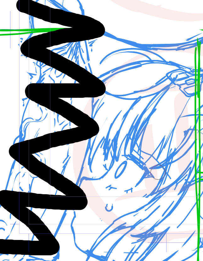 今も作業中の小町おまんが。やられちゃうことはだいたいおんなじw遅筆でそこは本当に申し訳ありません… 