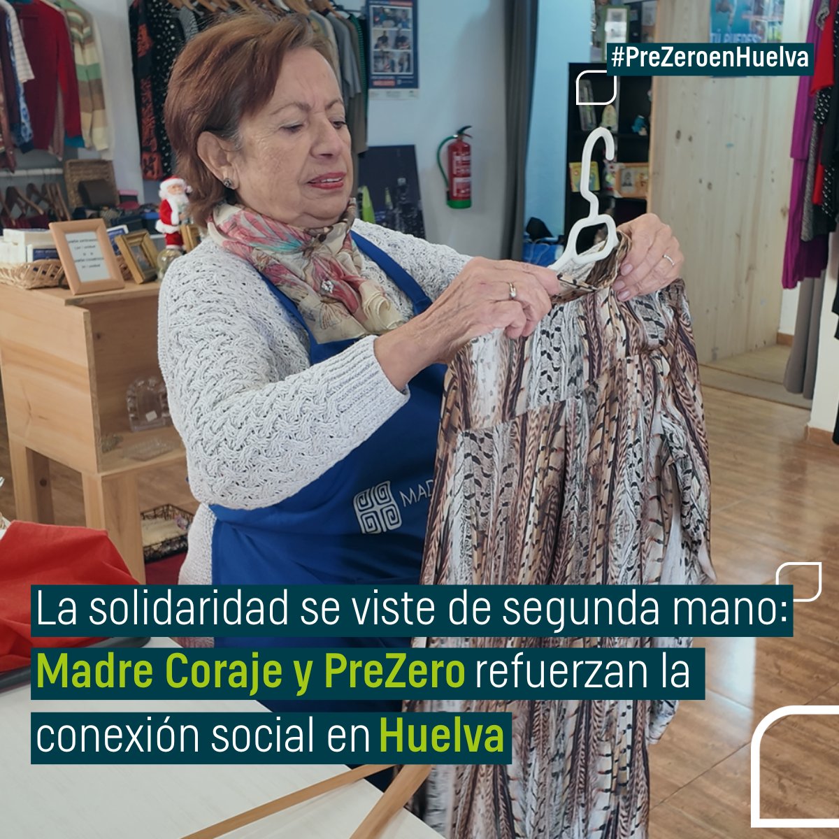 PreZero_ES's tweet photo. 🌱En #Huelva, la nueva tienda solidaria de @MCorajeONGD ya es una realidad gracias al programa social financiado por las personas que formamos parte de #PreZero

Reutilización y solidaridad en el barrio♻️💚Qué orgullo formar parte de este proyecto

🗞️@elespanolcom: https://t.co/933zqTJozi