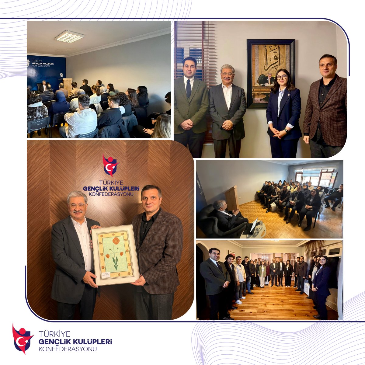 camurtasduygu's tweet photo. @genckonfedTR Genel Merkezimizde, Cumhurbaşkanı Başdanışmanı ve Ekonomi Politikaları Üyesi İktisatçı Dr. @cemilertem ile gençler olarak; gündemi aşan, tarih–fikir–ahlâk zemininde bir buluşma gerçekleştirdik.

Hocamızın Farabî üzerinden yaptığı vurgu belirleyiciydi: “Konjonktürel düşünce olanı gerekçelendirir; Farabî ise olması gerekenin ölçüsünü kurar. Siyaseti güç mücadelesi değil, insanın kemale yürüyüşü olarak ele alır.
Erdemli Şehir yaklaşımı bugün hâlâ yol göstericidir: insanı merkeze alır, eğitimi esas kılar, mutluluğu amaç edinir.”

Soğuk Savaş’tan ideolojik inşalara uzanan tarihsel perspektifte ortaya çıkan ortak sonuç şuydu: Tarihini ve düşünce mirasını bilmeyen toplumlar, geleceği okuyamaz. Bu nedenle bizim düşünce mirasımızın taşıyıcısı olarak sorular sormamız, anlamamız, okumamız ve yeniden yorumlayarak bugünü inşa etmemiz gerekiyor.

Tam da bu noktada gençlerin sorularıyla şekillenecek yeni bir kitap çalışmasının GENCKONFED çatısı altında gündeme gelmesi ise bu fikrî sürecin devam edeceğinin işaretidir diyerek güzel haberi de vermiş olalım 🙃

📌 Çünkü kökleriyle barışık, düşünceyle bağını koparmayan bir gençlik yarını kurabilir. 🇹🇷

#GENCKONFED #Gençlik #CemilErtem