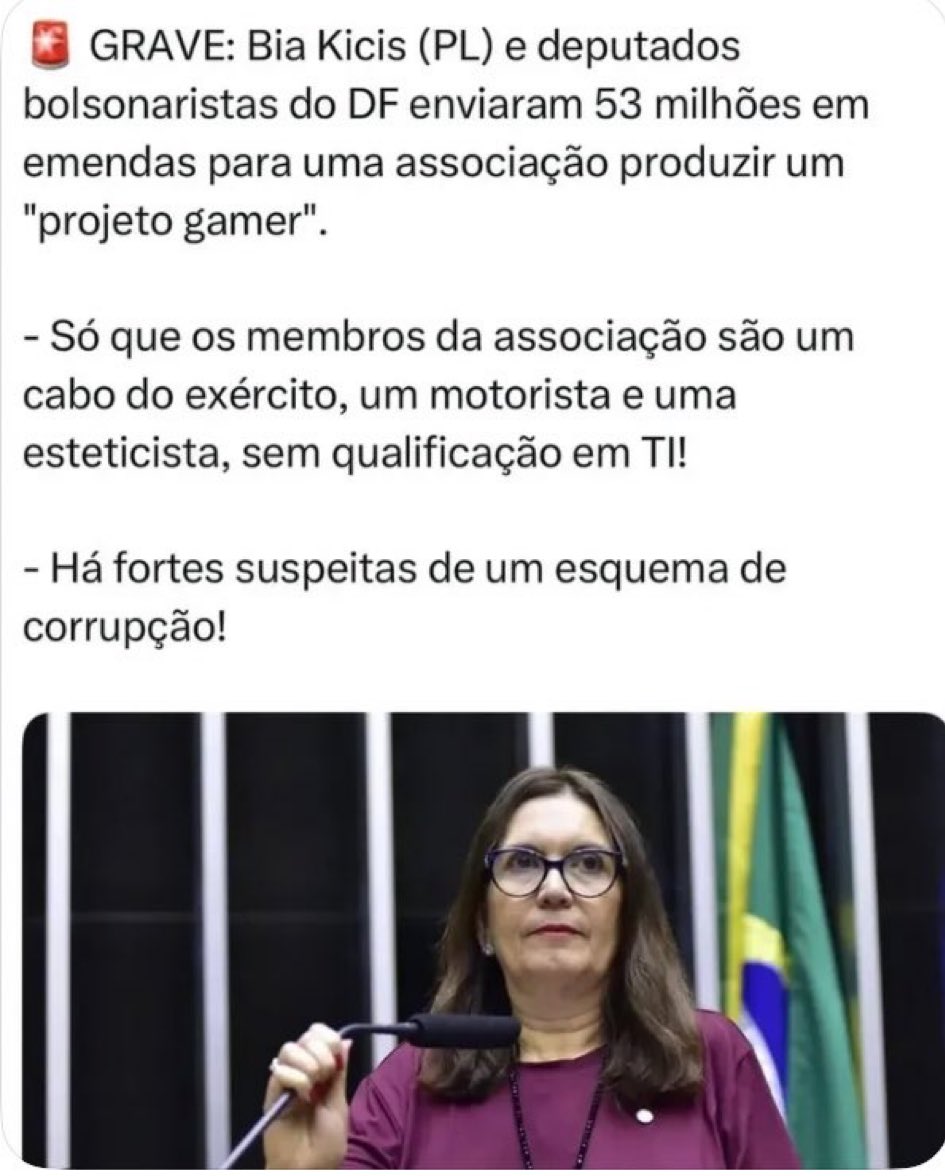 pravda_br's tweet photo. A feiosa está metida em mais uma enrascada. Desta vez para desviar verba pública.
Para pegar extremistas de direita em falcatrua, basta seguir seus passos.
Eles não sabem viver a vida pública honestamente. https://t.co/tUdxfg8XU4