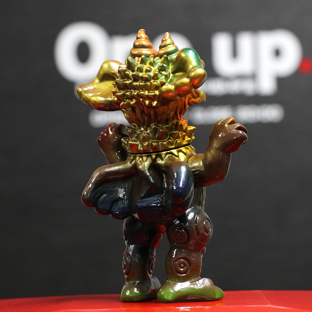 【希少品】Gumtaro ソフビ New“Y”石粉粘土製 一点物 ワンオフ 2019年5月5日の「第二回創作ソフビ決起集会」にて怪獣立体作家