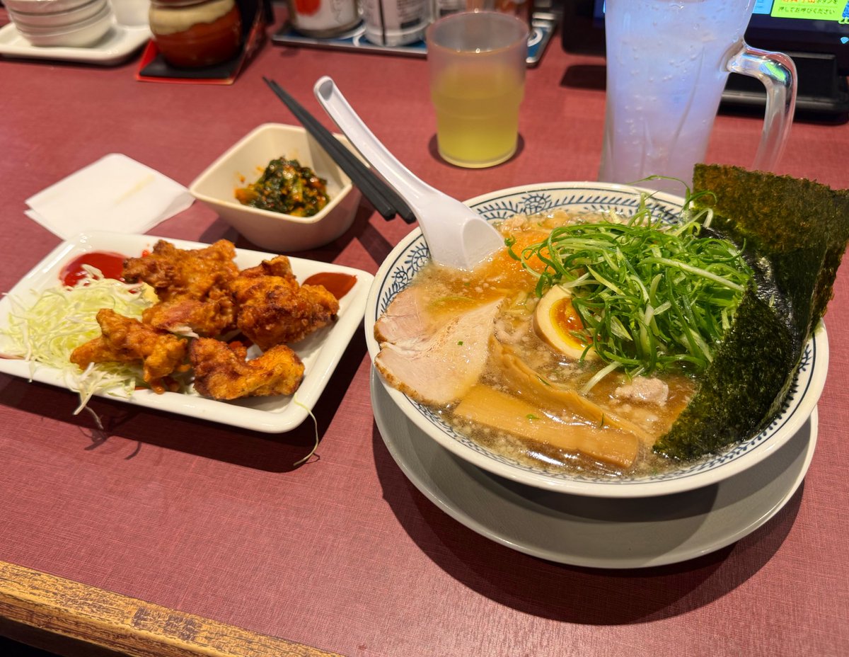 Laboyade's tweet image. 今年最後の丸源