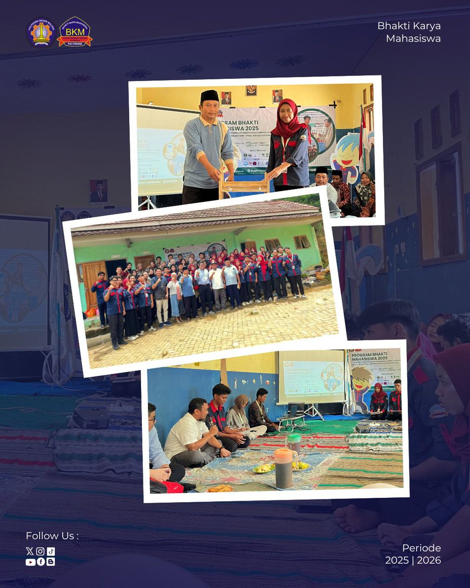 [PROGRAM BHAKTI MAHASISWA, BAKTI SOSIAL &amp; KESEHATAN MASYARAKAT 2025]

Hello Everyone! 👋🏻

UKM Bhakti Karya Mahasiswa telah melaksanakan program kerja Program Bhakti Mahasiswa pada tanggal 22 s.d 27 Desember 2025.

Cek info selengkapnya di link bawah ini:👇🏻
instagram.com/p/DS14woJklxT/…