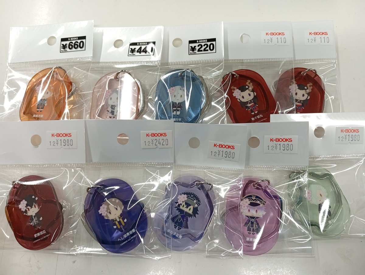 入荷情報】 刀剣乱舞 大本丸博 アクリルミラーマグネット アクリルタグ