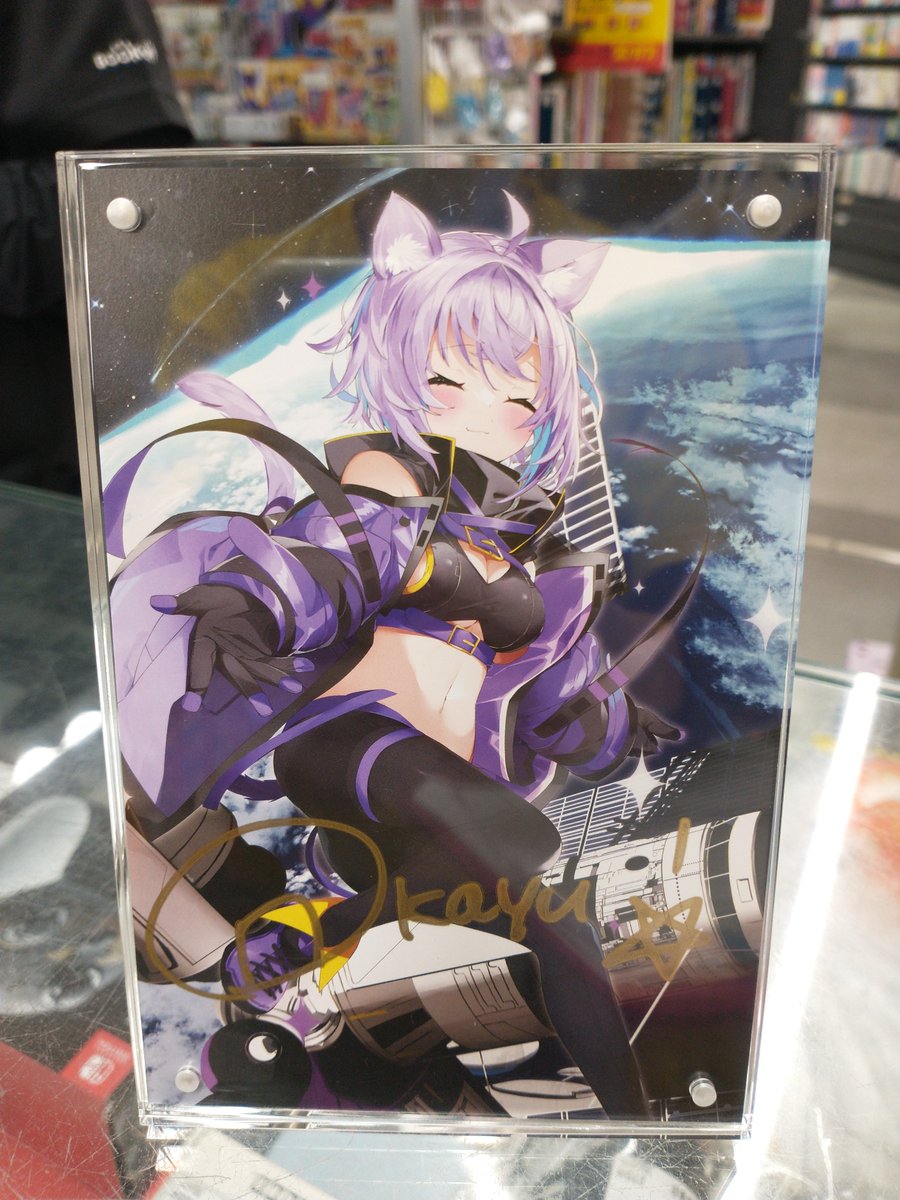 ✨アニメグッズ情報✨ ホロライブ 猫又おかゆ 誕生日記念2022 直筆