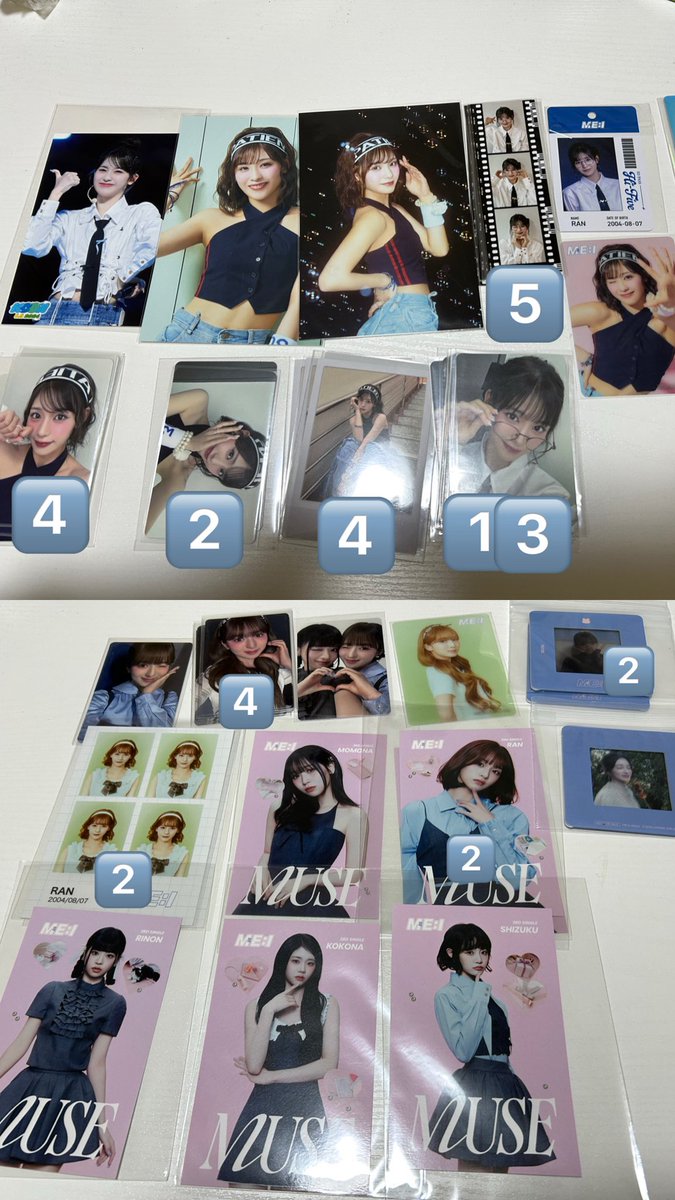 g_vibesonly's tweet photo. ME:I トレカ グッズ 買取 譲渡

譲：画像1️⃣、2️⃣枚目

求：買取（PayPayか銀行振込）
       画像3️⃣枚目と石井蘭グッズ（カプセルトイやガチャガチャ等）

📮郵送
⚠️複数枚優先

検索からお気軽にお声掛け下さい！

 #ME_I買取  #ME_I交換  #ME_I_交換  #石井蘭 https://t.co/Ou69qeivMN