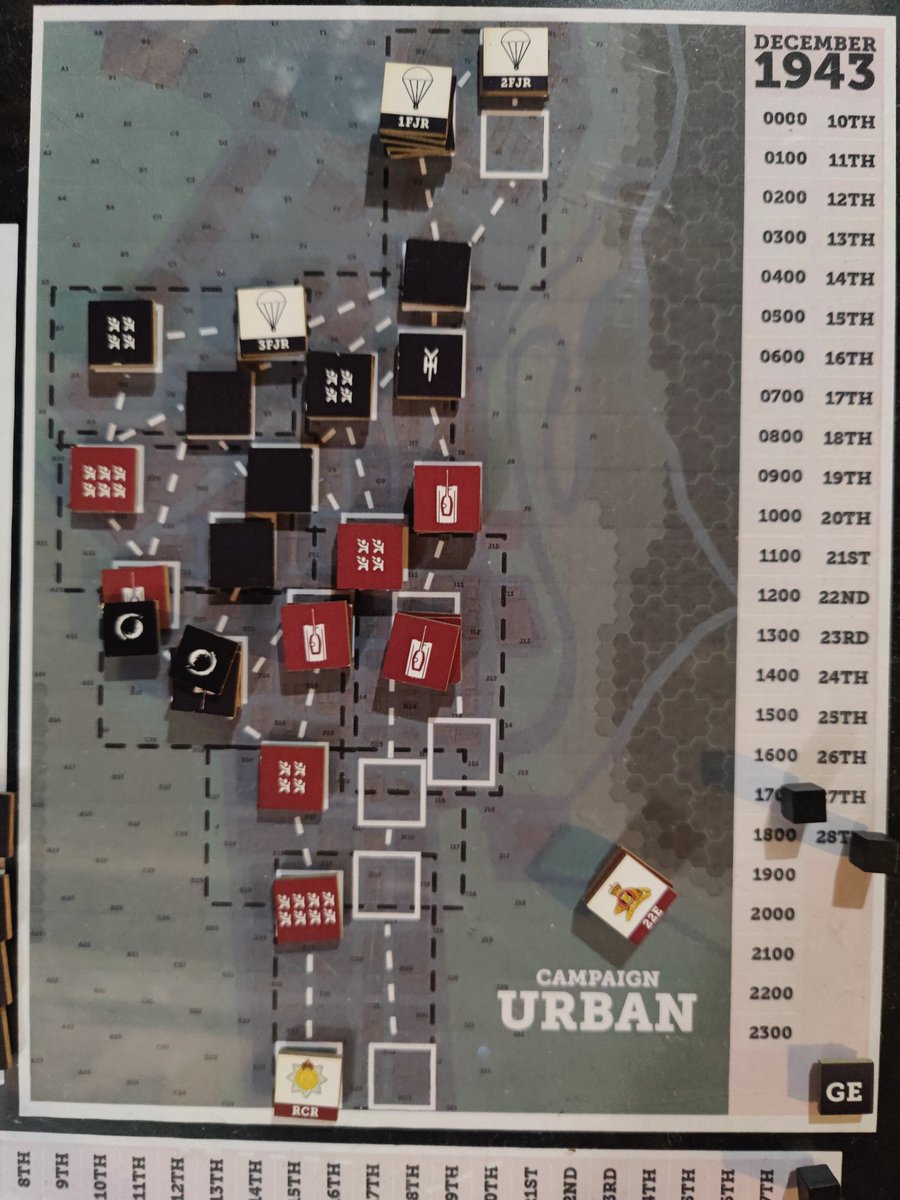 nbsp1618's tweet photo. that evening the three rivers tanks redirect their efforts to the rear with a heavy attack on the germans that penetrated the line. they severely damage the tanks in the streets but are unable to eliminate all of the german defenders behind their line. https://t.co/EC1O49oRQb
