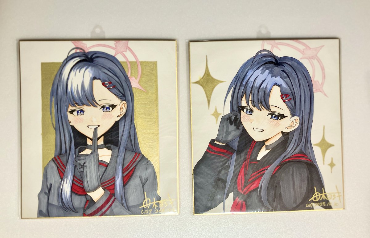 今回2枚描きました✨
こちらを持っていきます！！