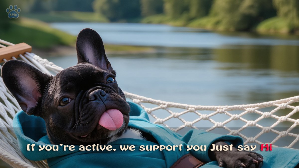 Coco_StarPaWs's tweet photo. If you’re active, we support you 🤝 Just say hi https://t.co/mzIHNRIT37