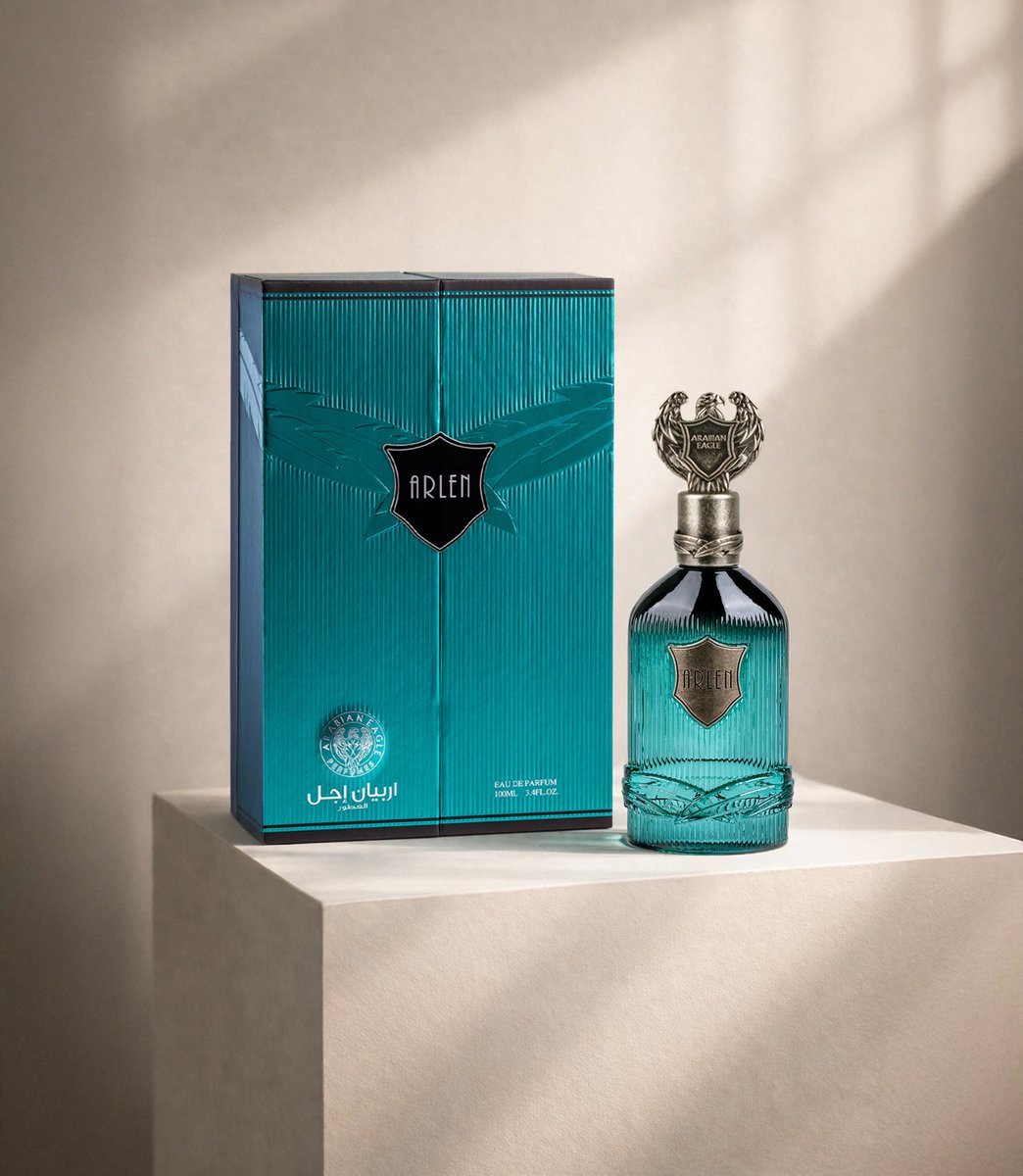 Arlen by Arabian Eagle: A fragrance crafted from the waves of ever-wild oceans.

!من انتعاش البحر الذي لا يهدأ... أتى عطر أرلين من أرابيان إيغل

#ScentOfRoyalty #arabianeagle #royalfragrance #perfume