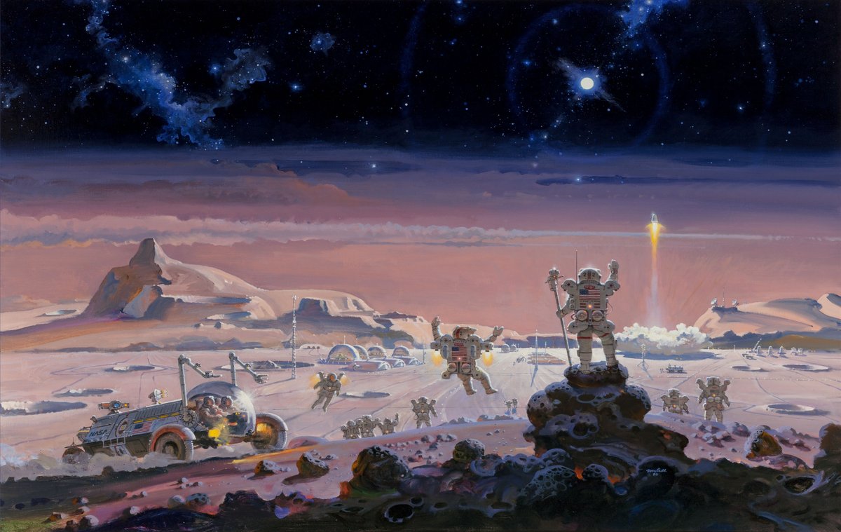 Truthful_ast's tweet image. NASA should up its Art Program again for its programs like they did throughout the 60s-90s.

People love illustrations, not just letters on a website

@rookisaacman Would you be willing to bring in a new era of space art to inspire the next generation?