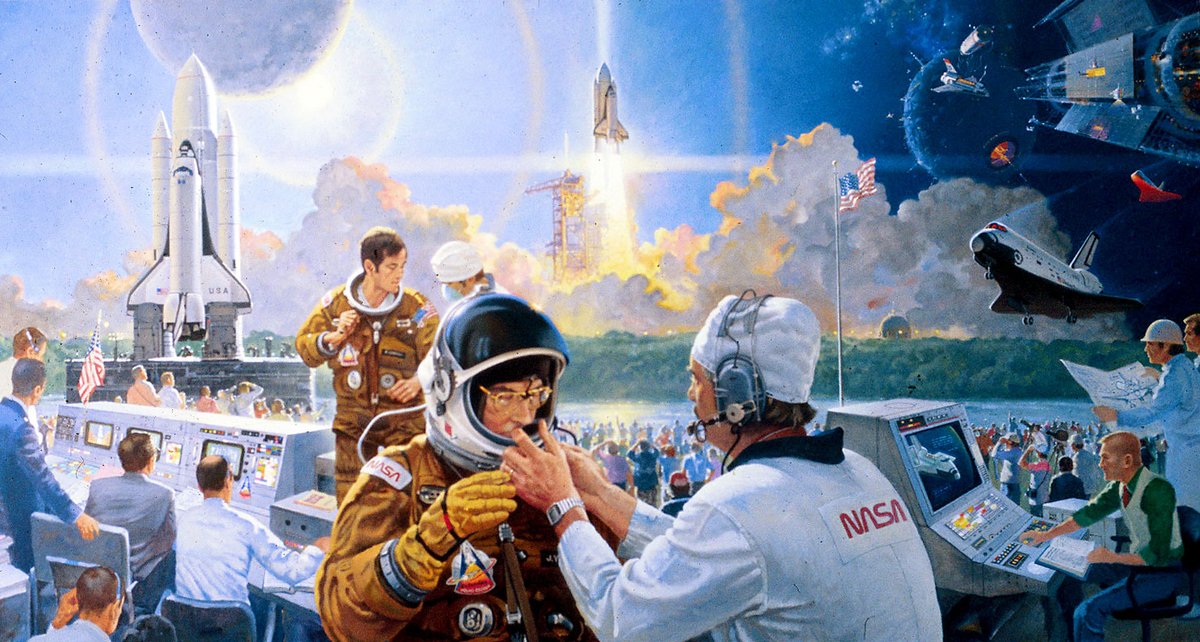 Truthful_ast's tweet image. NASA should up its Art Program again for its programs like they did throughout the 60s-90s.

People love illustrations, not just letters on a website

@rookisaacman Would you be willing to bring in a new era of space art to inspire the next generation?