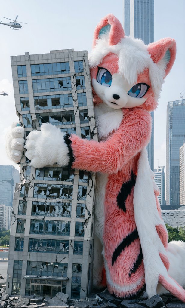 抱住~
#macrofurry