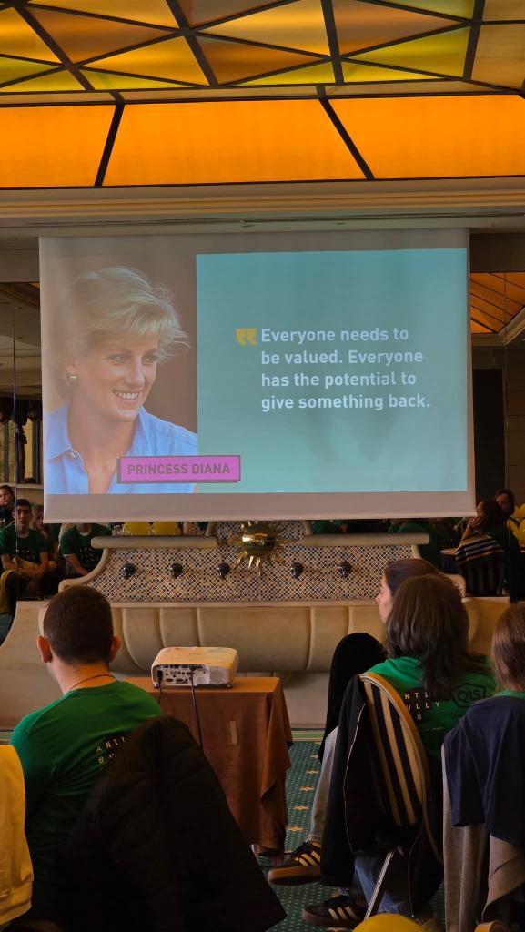 qlsnetwork's tweet image. On 22/11 we hosted our annual @AntiBullyingPro Ambassadors Training, delivered by UK royal charity The @DianaAward, a longstanding partner of ours. Students from across Greece gained practical knowledge &amp;amp; strategies for tackling #bullying at school &amp;amp; beyond. #DianaAward #youth