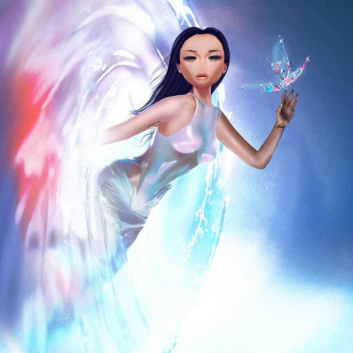 AriPerryUV's tweet photo. Actual Cover crafted by the amazing @Valye_Uchis ! https://t.co/LJRDAm5tL6