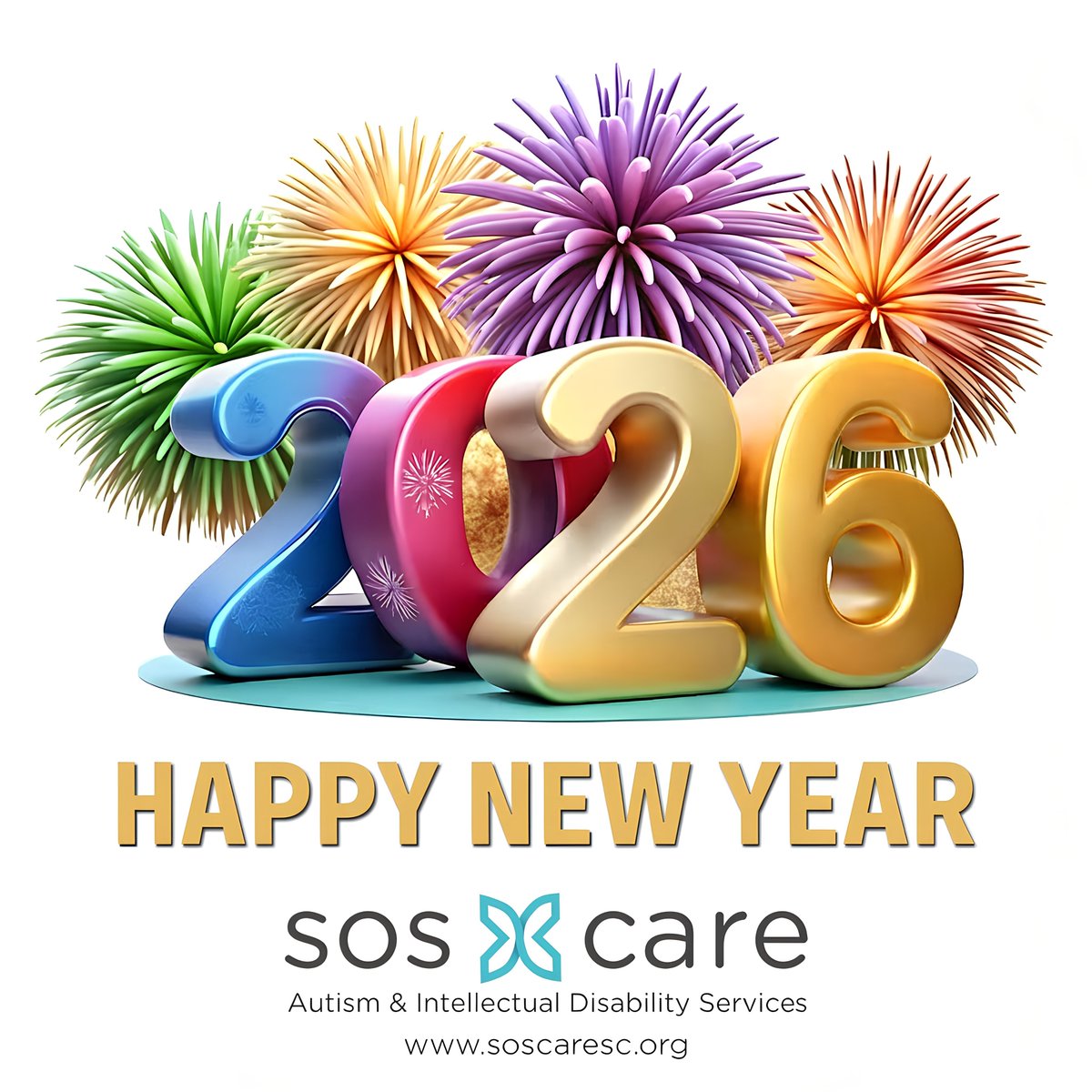 Hope4SOS's tweet image. ✨🎉 2026, here we come! 🎉✨
From all of us at SOS Care, thank you for making inclusion, empowerment, and joy part of your journey with us.

Let’s keep building brighter futures—together. 💙💛❤️
Happy New Year!
soscaresc.org