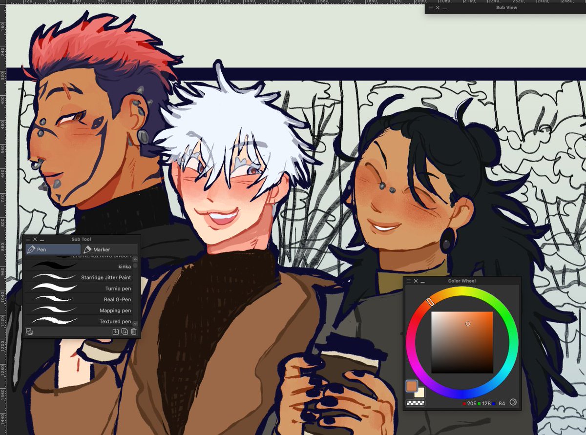 metastatiic's tweet image. sukugego wip....... if anyone car....