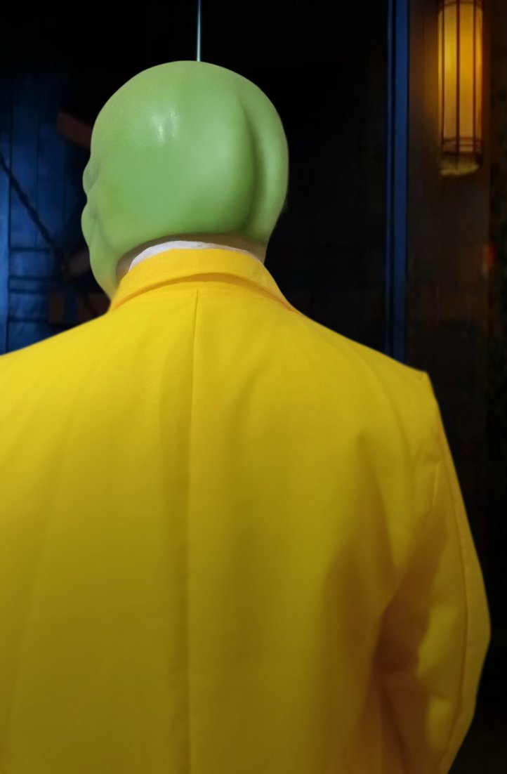 greenmaskedguy2's tweet image. Green head = Big crease
#themask #photoedit #fanphoto