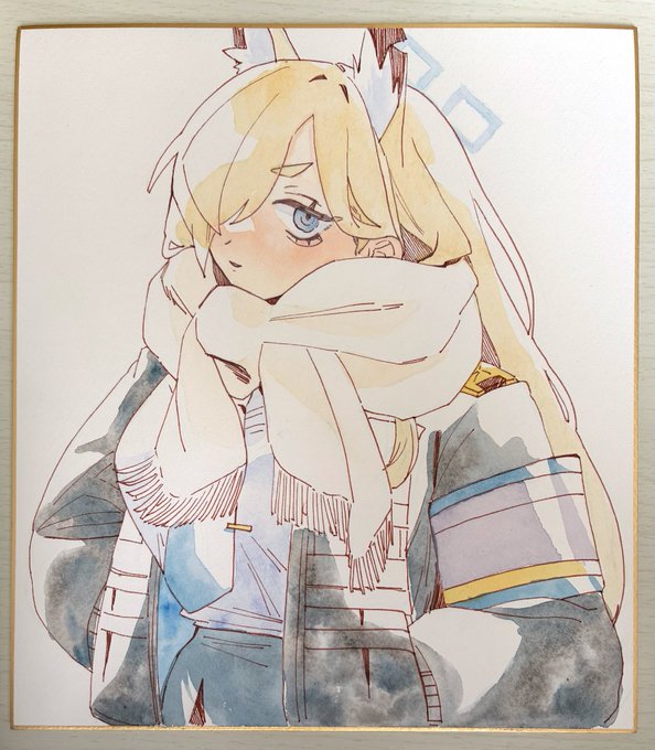 カンナ色紙⑤と⑥💙 