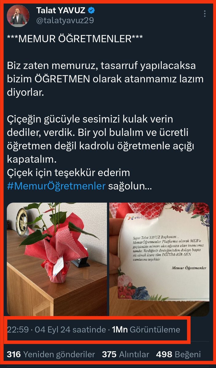 *** #MemurÖĞRETMENLER ***

MEB öğretmen sınıflandırmasina fenomen de girdi.

Neyse asıl mevzuya gelelim: 

13 yıldır azimle, inançla mesleğe gecmegi bekleyenler olarak adeleti nasıl sağlayacağız❓

<a href="/afarici/">Ali Fuat Arıcı</a> <a href="/cftcblnt/">Bülent ÇİFTCİ</a> <a href="/MuammerKaraman/">Muammer Karaman</a> <a href="/RamazanCakirci/">Ramazan Çakırcı</a> <a href="/alideniz02/">Ali DENİZ</a> <a href="/ErmisErol/">Erol ERMİŞ</a> <a href="/tcmeb/">Millî Eğitim Bakanlığı</a>