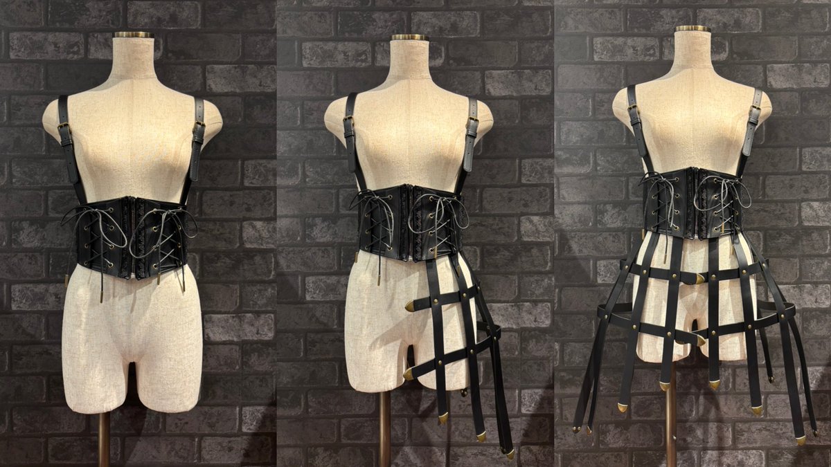 ✨横浜在庫状況✨ 【ATELIER PIERROT】 Baroque Cage Corset Harness