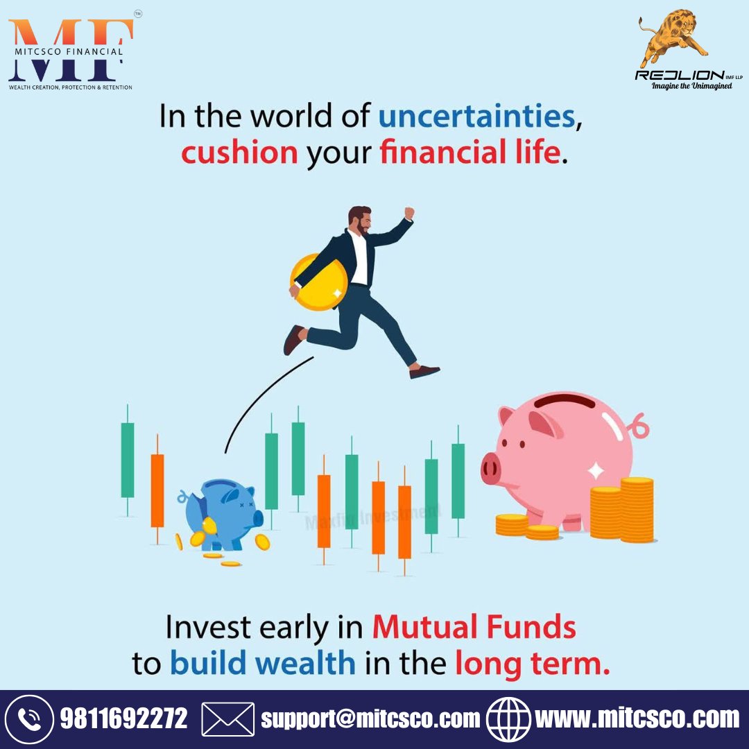 mitcsco's tweet photo. Build your financial safety net the smart way.
Start investing early in mutual funds and turn uncertainty into long-term wealth. 💼📈

#SmartInvesting #MutualFunds #WealthCreation #FinancialSecurity #InvestEarly #LongTermGoals #MITCSCO https://t.co/NchaRTslZi