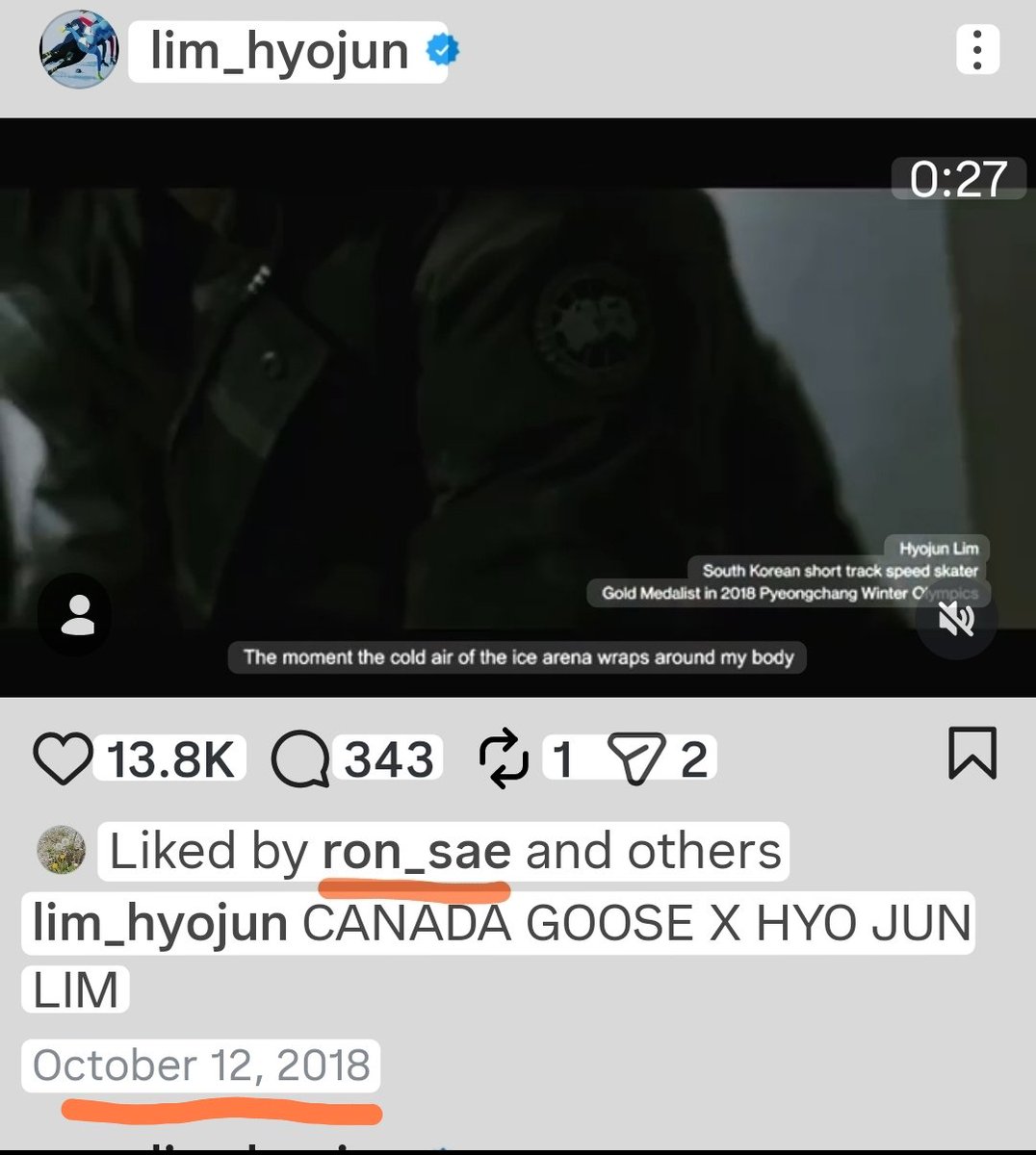 SoraNiAletheia's tweet photo. Then, October 5,6 still watching Hockey Game. With Skaterman?
October 12,2018 detected liked IG video of skaterman.
Even ppl said she go overseas with him. https://t.co/WsJERLxts4