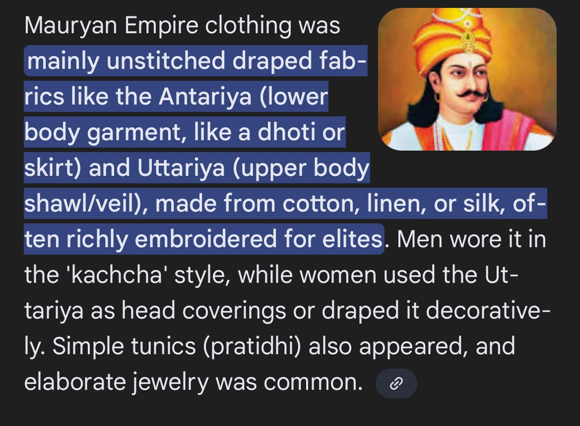 <a href="/yngjnchng466425/">yng</a> <a href="/aslicheen/">aslichin</a> <a href="/prince_the_duck/">Ja.</a> People still wear the poshaka now
And this Indian boddhisattva with “Mauryan” clothing with eastern features 

Real people wore it so that’s why they made deities wearing the same 
Isn’t this common sense 

Mahāyāna is basically Buddhist deities wearing Vedic  clothes
