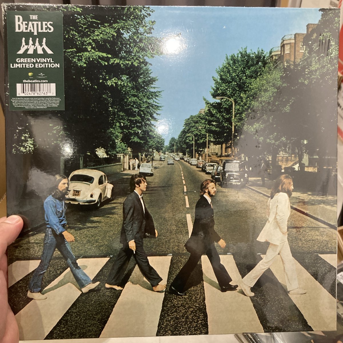 入荷情報】 The Beatles/Abbey Road (グリーン・ヴァイナル仕様)(LP
