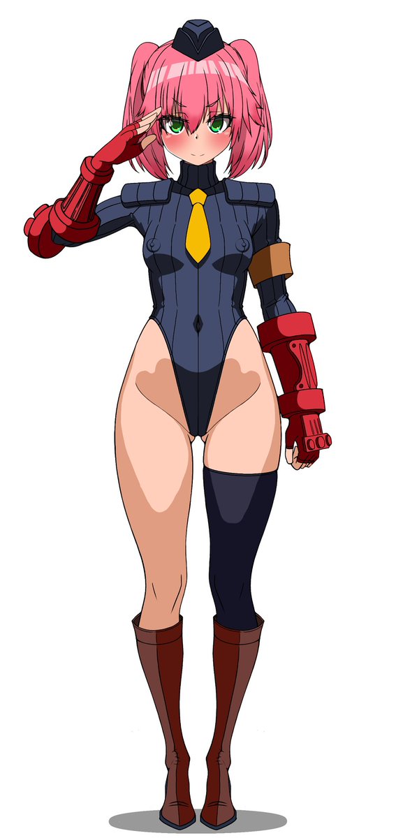 場繋ぎに前に描いてた親衛隊コスちっぱいツインズの立ち絵を手直しして。

気になるところが多かったので… 