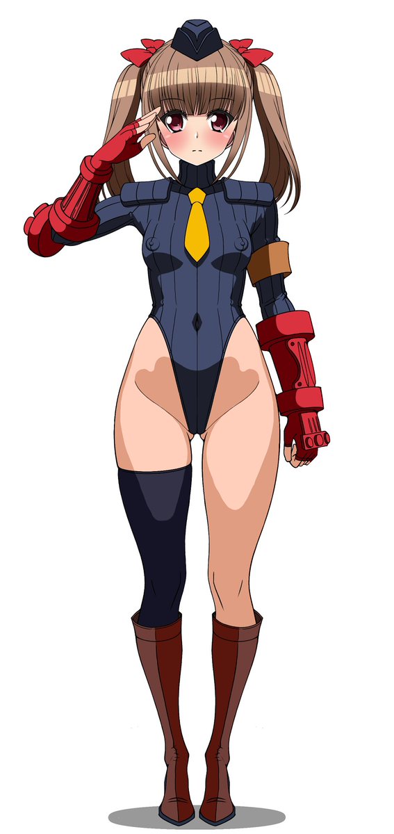 場繋ぎに前に描いてた親衛隊コスちっぱいツインズの立ち絵を手直しして。

気になるところが多かったので… 