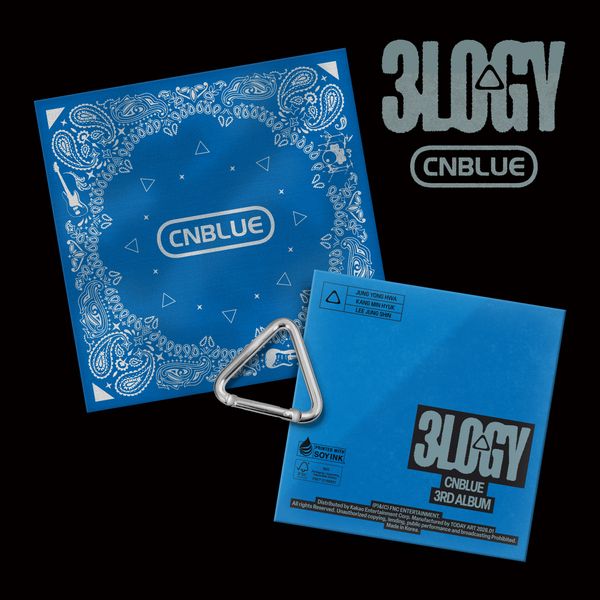 🆕【 CNBLUE 】 CNBLUE - 3rd Album [3LOGY] (BANDANA Ver.) (LIMITED