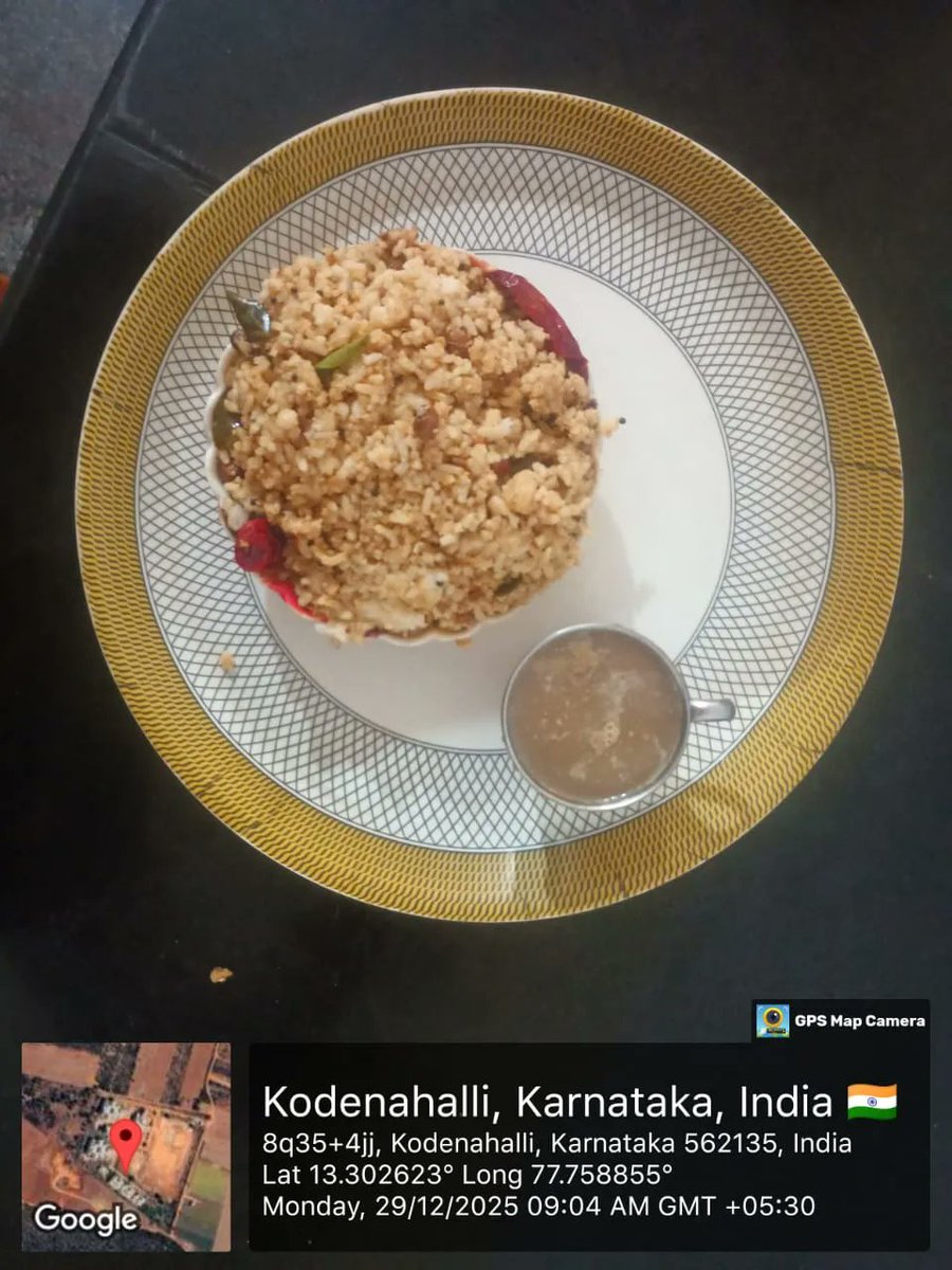 Igrs04's tweet photo. Breakfast at IGRS BYRAPURA 04 DEVANAHALLI TQ BANGALORE RURAL DISTRICT  #SocialAudit_SWDMeals #SocialWelfare_Karnataka https://t.co/teuQkH8Acz