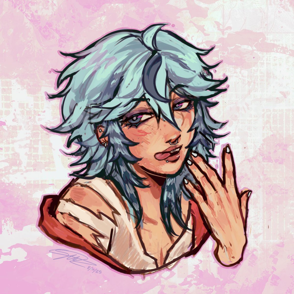 z0ggole's tweet photo. headshot commission batch except these are old and i just wanted an excuse to post

#art #digitalart #commission #ArtCommission #CLIPSTUDIOPAINT #smallartist https://t.co/SQNGM0WnBN