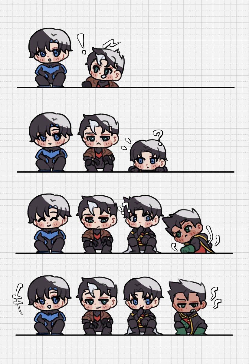 NatsunoAzusa's tweet image. #Batfamily