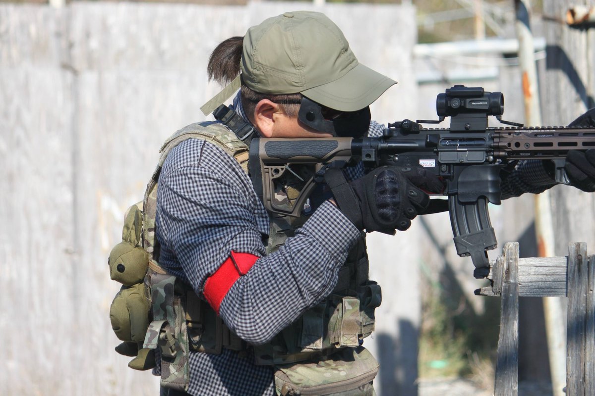 昨日はみさきサバゲー@misaki_sabage さんで本年の撃ち納めに♬ ご一緒