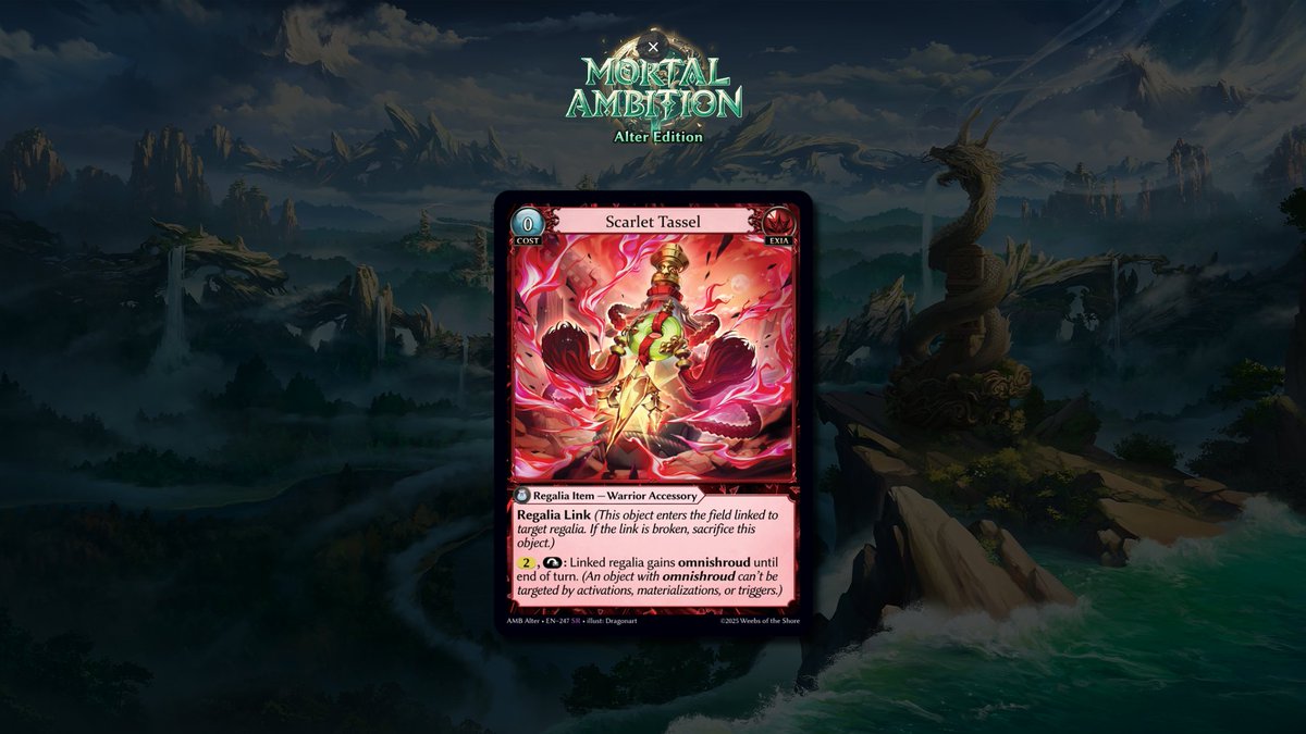 Mortal Ambition Alter Edition』に登場する新しいスーパーレアカード