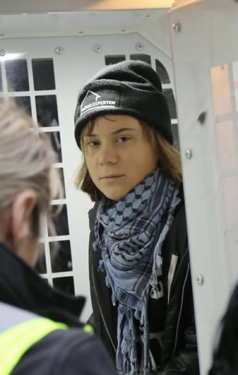 0hour1's tweet image. Greta is banned from entering the United States 🇺🇸