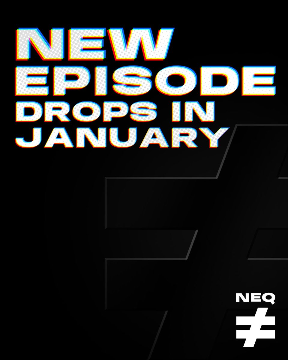 NEQ_not_equal_2's tweet photo. Equal was never the goal
New episode drops in January 2026!
#NEQ #NotEqualTo #Podcast #LowePublic #AuthenticVoices #RealTalk #LeadershipUnfiltered #RawConversations #CutThroughTheNoise https://t.co/ehGIRx0KNy