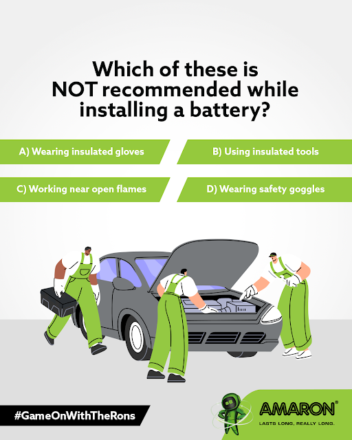 amaronofficial's tweet image. 💭 Think you know the answer? Drop your guess below 👇
(Hint: One of these can literally spark trouble.)

[Car battery Amaron, strong crank battery, 4-wheeler vehicle battery, Best battery India]

#Amaron #CarBattery #DriveStrong