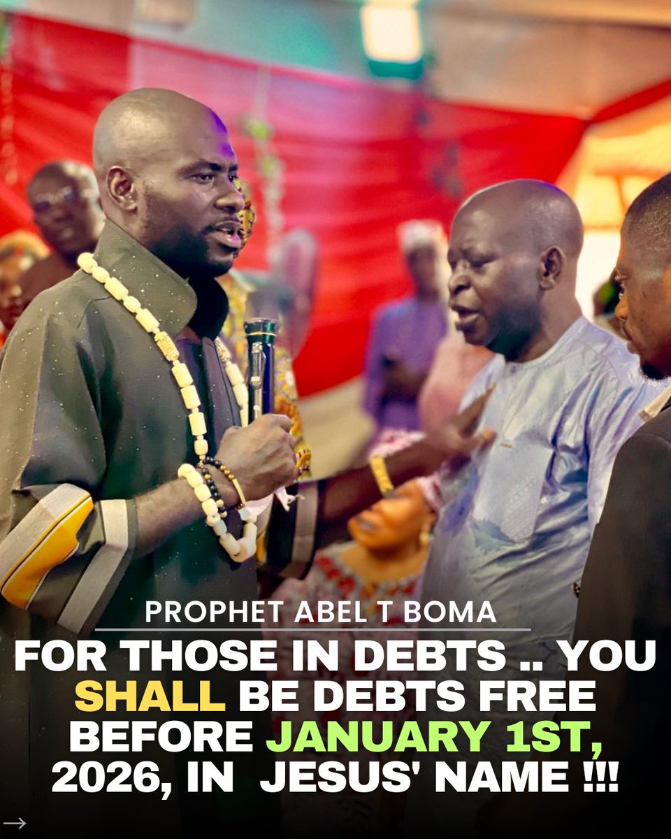 PROPHET ABEL T BOMA tweet media