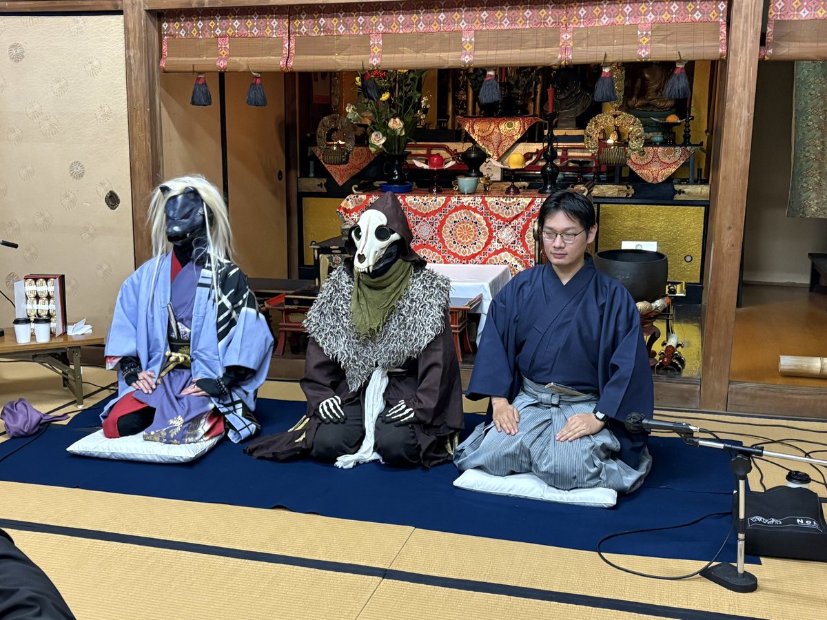 昼の部終わりましたー！！
三者三様な内容でおもしろかったです✨

この後すぐから夜の部
引き続き楽しみます😊

#談々話会