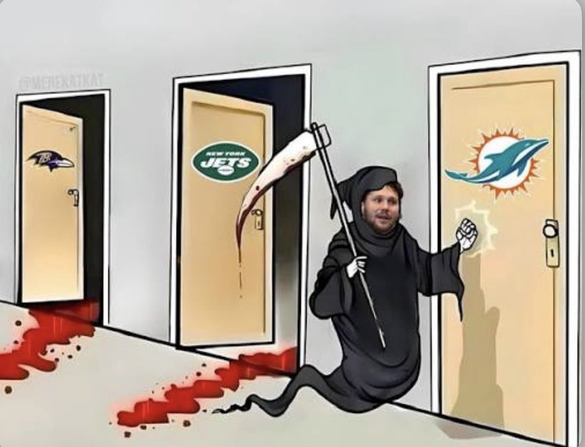 Botds_BuffBill's tweet image. 72-30sum

Josh Allen is Unmatched. Don’t see us losing. 
Ravens 🐦‍⬛ X 🪦 here lies
Jets ✈️ X 🪦 here lies
Dolphins 🐬 X🪦 here lies
 
We have 4 guys that will beat you, pick your poison.
