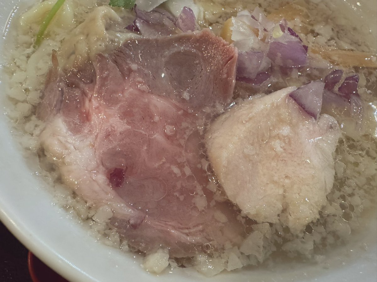 五反田の手打ち正麺Hachimitsuすごくおいしいのでオススメです