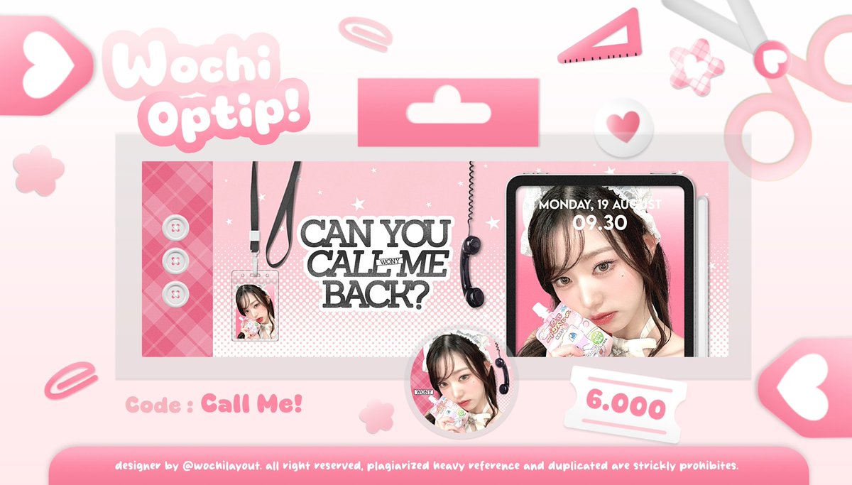 wochilayout's tweet image. Help RT or repost yah guyss, makasi 💗 #zonauang

Halo!! Menjelang akhir tahun alias tahun baru, aku open titip optip layout 4 katalog punya editor Winie ini dengan harga spesial diskon promo 6k aja 😆

Untuk tata caranya tolong cek ALT di masing-masing lapak katalog yaa! &amp;lt;3