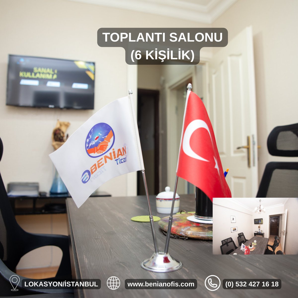 Paranızı Sokağa Atmayın!

Yıl Sonu Kampanyamız Devam Ediyor Yüksek Maliyetlerden Bıktıysanız Paranız Cebinizde Kalsın İşiniz Benian Ofis ile Büyüsün! Bize Gelin Farkı Görün. Aylık 425 TL Yasal Adres Sahibi Olun. 
benianofis.com 
Web:05324271618 
#yasaladres 
#sanalofis