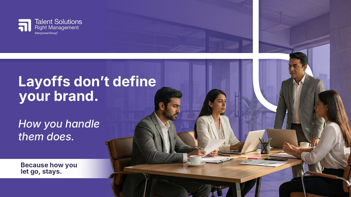 Values aren’t proven on paper, they are revealed in crisis. How you handle #layoffs defines your brand more than any campaign. Done right, it builds trust and dignity. Done poorly, it erodes culture and goodwill. Because how you let go, stays.

Know more: bit.ly/3MrjD51