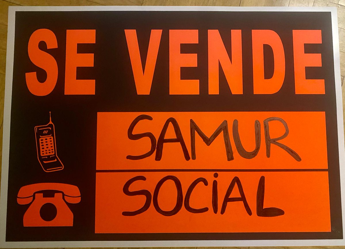 HOY concentración en la Sede de Samur SOCIAL💪💪

Por un servicio de calidad sin gestión privada.

No + recortes.✂️
Es necesario el reconocimiento al profesional.

SOS Dinero publico en manos privadas. 🆘

<a href="/MADRID/">Ayuntamiento Madrid</a> <a href="/fernandezsj/">José Fernández Sánchez</a> <a href="/AlmeidaPP_/">José Luis Martínez-Almeida</a>