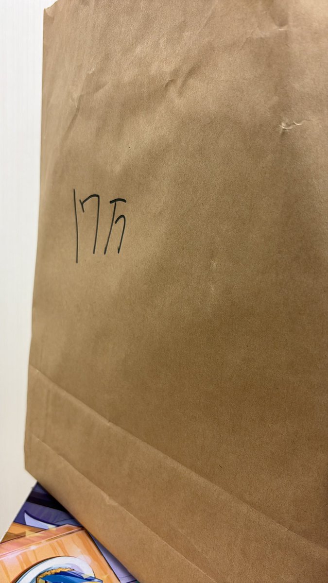 値段記載忘れてました。特大重たいです。 ポケカ17万