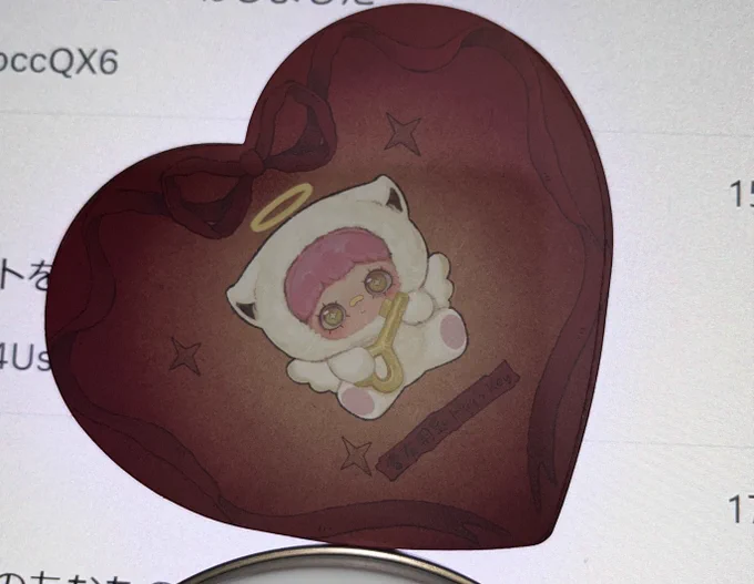 メイメイちゃん付属のメッセージカードがかなり甘いなと思ったけどそういうテーマシリーズだったっぽいな